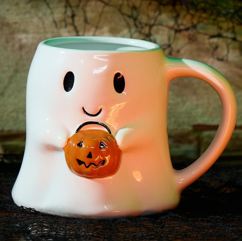 Cracker barrel ghost mug , ghost pumpkin mug , cracker barrel ghost 2024